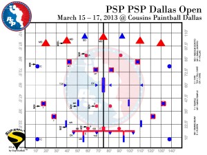 PSP Dallas Open 2013 -kenttäpohja