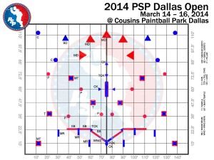 PSP Dallas Open 2014 -layout