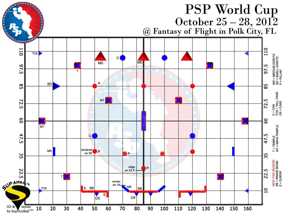 PSP World Cup 2012 Layout